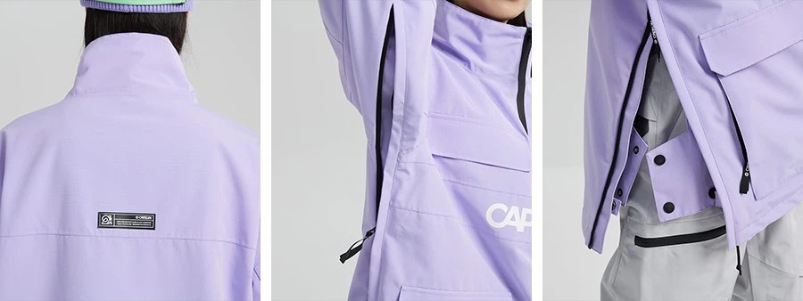 ladies ski wear details