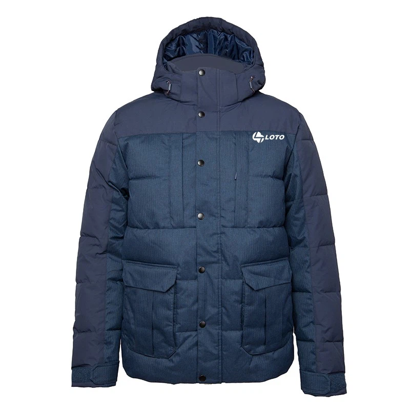 Mens padded down jacket